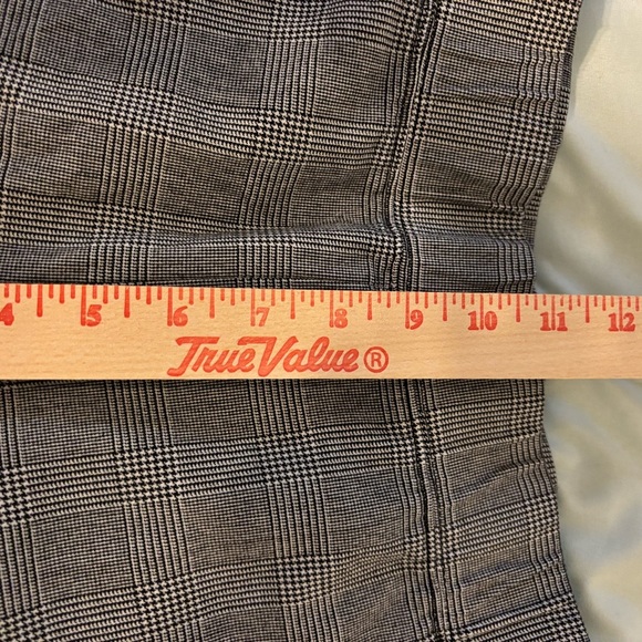 Talbots Women's Gray Plaid Trousers - Picture 5 of 10